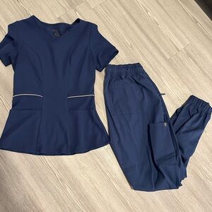Navy Jaanuu Scrubs